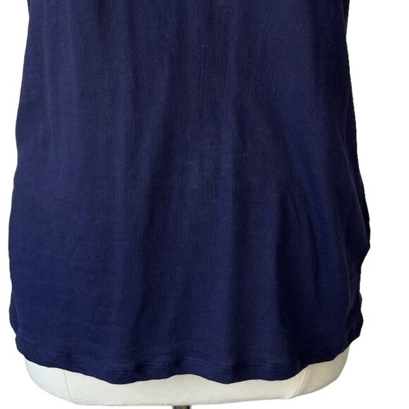 ProEdge West Virginia University Tshirt Womens Medium Blue Yellow WVU New - Picture 4 of 10